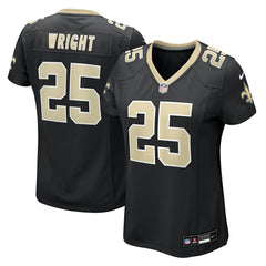 Rejzohn Wright Women's Team Game Jersey - New Orleans Saints