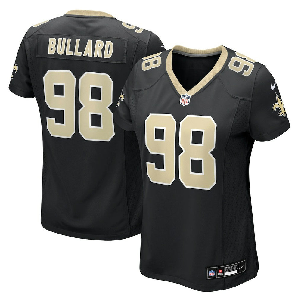 Jonathan Bullard Women's Team Game Jersey - New Orleans Saints