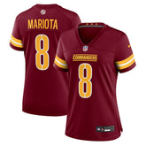 Marcus Mariota Women's Team Game Jersey - Washington Commanders