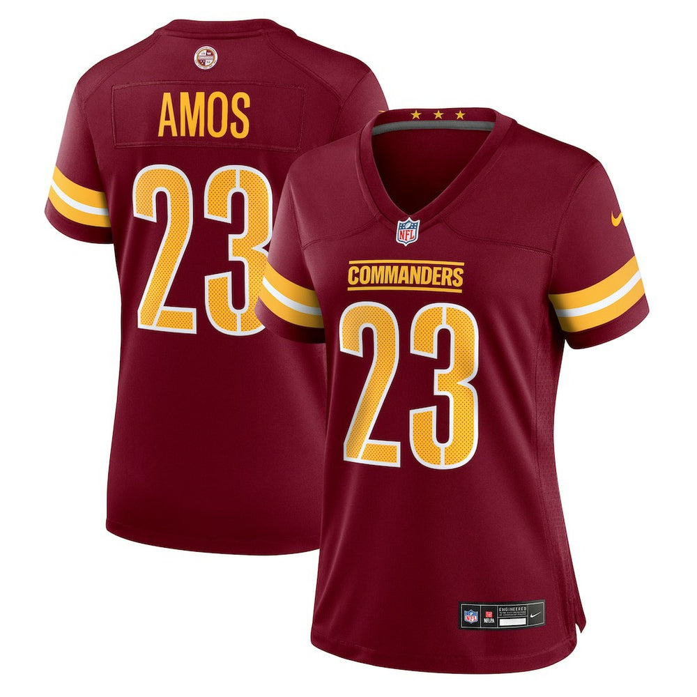 Trey Amos Women's Team Game Jersey - Washington Commanders
