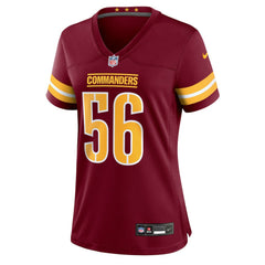 Kain Medrano Women's Team Game Jersey - Washington Commanders