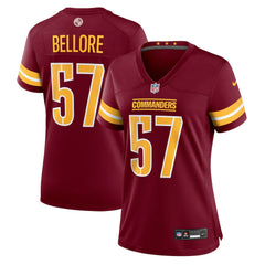 Nick Bellore Women's Team Game Jersey - Washington Commanders