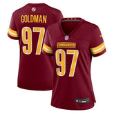 Eddie Goldman Women's Team Game Jersey - Washington Commanders