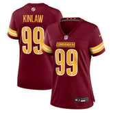 Javon Kinlaw Women's Team Game Jersey - Washington Commanders
