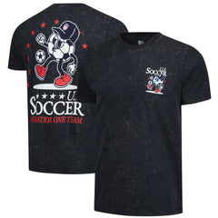 USMNT New Era Old School Sport Washed T-Shirt - New Era Navy