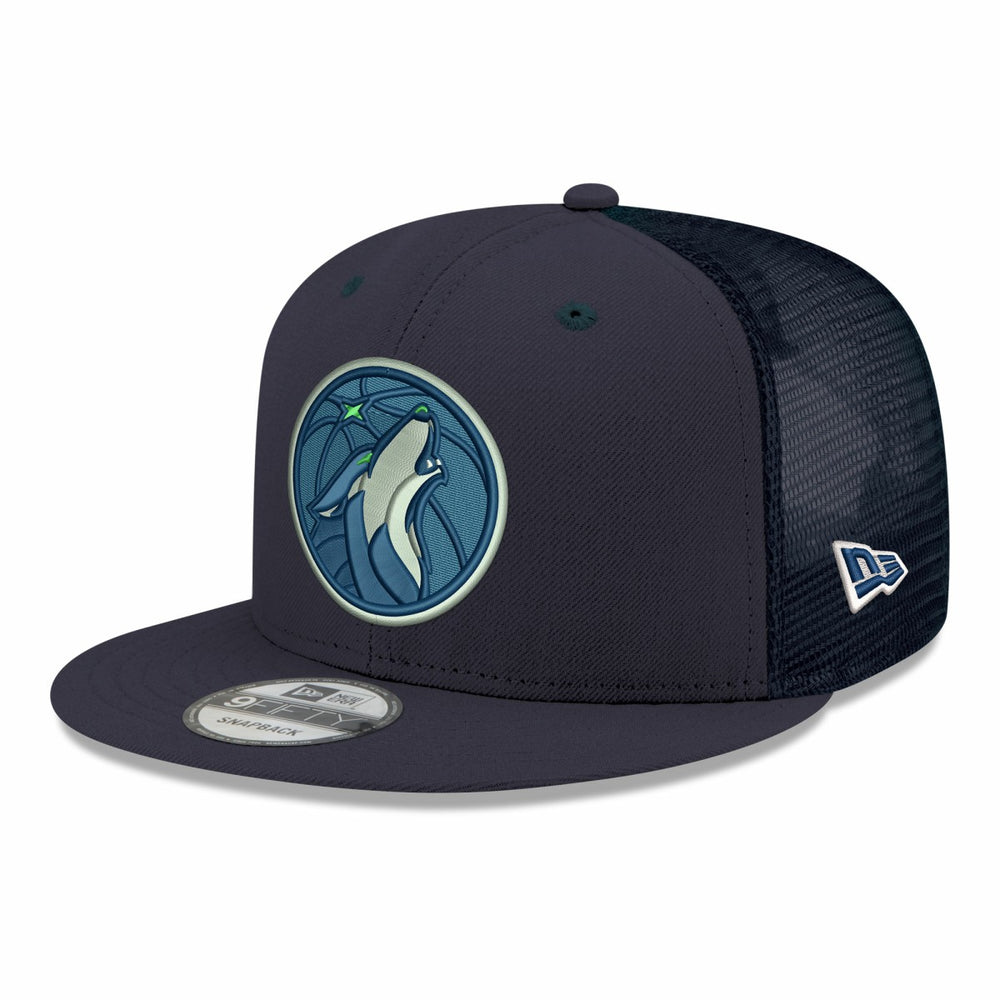 NBA Minnesota Timberwolves Core Logo Meshback 9FIFTY Snapback Hat