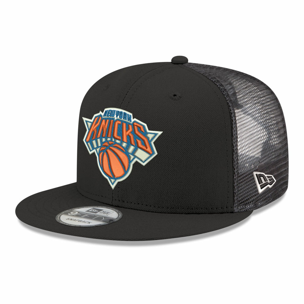 NBA New York Knicks Core Logo Meshback 9FIFTY Snapback Hat