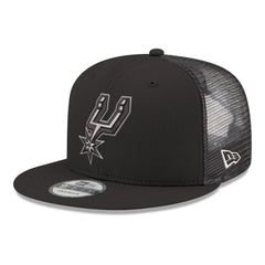 NBA San Antonio Spurs Core Logo Meshback 9FIFTY Snapback Hat