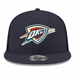 NBA Oklahoma City Thunder Core Logo Meshback 9FIFTY Snapback Hat
