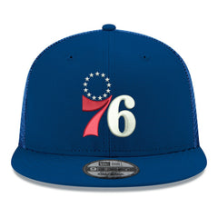 NBA Philadelphia 76ers Core Logo Meshback 9FIFTY Snapback Hat