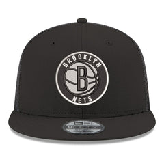 NBA Brooklyn Nets Core Logo Meshback 9FIFTY Snapback Hat