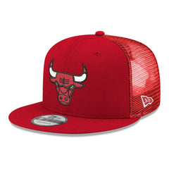 NBA Chicago Bulls Core Logo Meshback 9FIFTY Snapback Hat