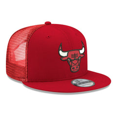 NBA Chicago Bulls Core Logo Meshback 9FIFTY Snapback Hat