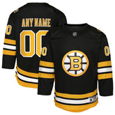 NHL Black Boston Bruins Youth Home Custom Premier Jersey