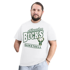 NBA Milwaukee Bucks G-III Sports by Carl Banks Adaptive Headliner T-Shirt