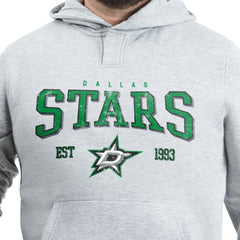 NHL Gray Dallas Stars G-III Sports by Carl Banks Adaptive Classic Team Spirit Fleece Hoodie