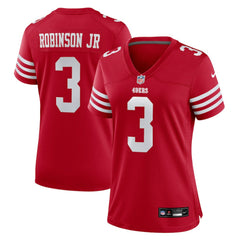 Brian Robinson Jr. Women's Team Game Jersey - San Francisco 49ers