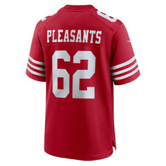 Austen Pleasants Team Game Jersey - San Francisco 49ers
