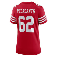 Austen Pleasants Women's Team Game Jersey - San Francisco 49ers