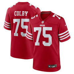 Connor Colby Team Game Jersey - San Francisco 49ers