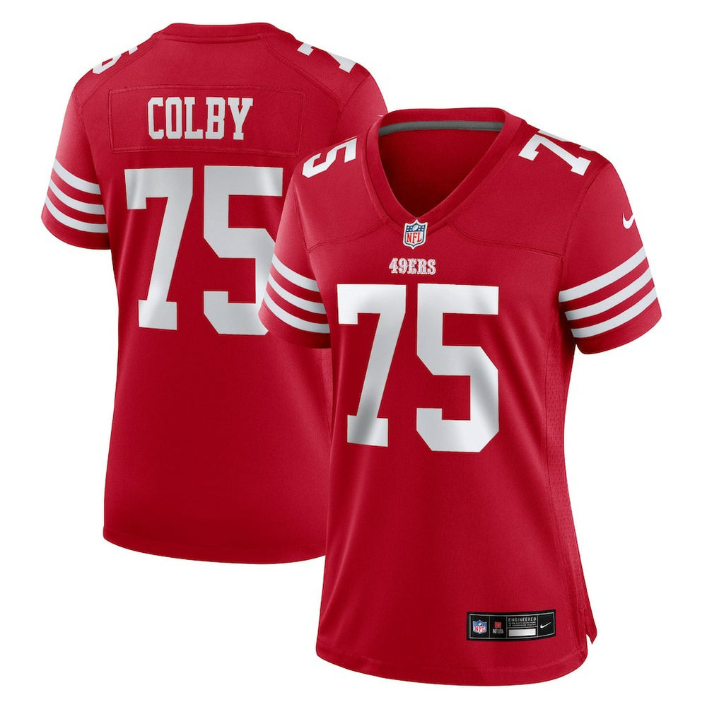Connor Colby Women's Team Game Jersey - San Francisco 49ers