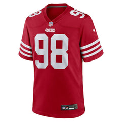 Mykel Williams Team Game Jersey - San Francisco 49ers