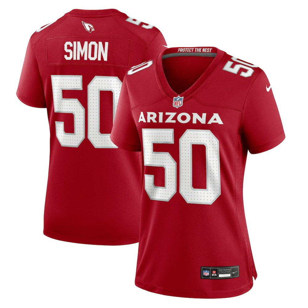Cody Simon Women's Team Game Jersey - Arizona Cardinals