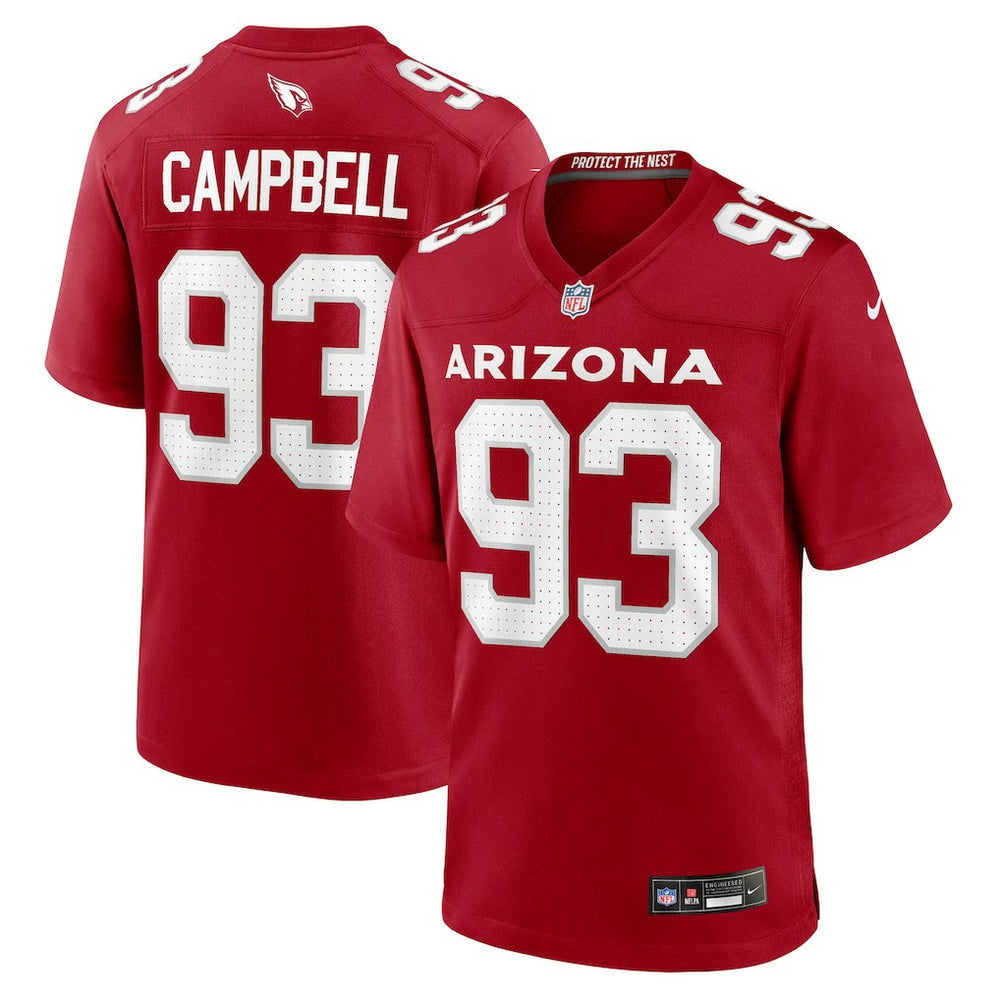 Calais Campbell Team Game Jersey - Arizona Cardinals