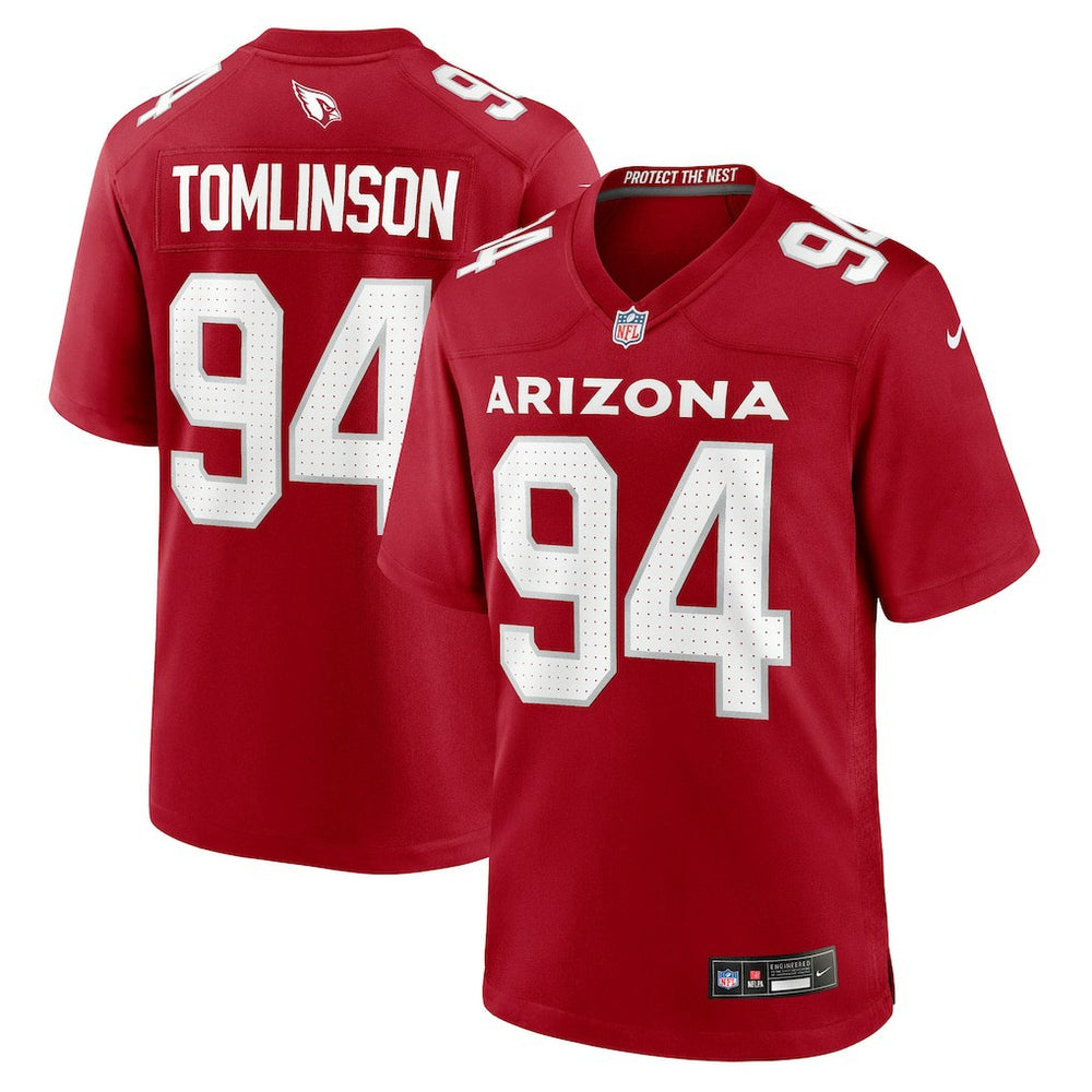 Dalvin Tomlinson Team Game Jersey - Arizona Cardinals
