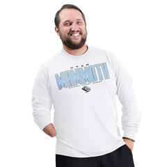 NHL White Utah Mammoth G-III Sports by Carl Banks Adaptive Mesh Effect Long Sleeve T-Shirt