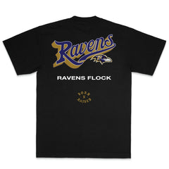 Born x Raised Unisex Pro Script T-Shirt - Baltimore Ravens
