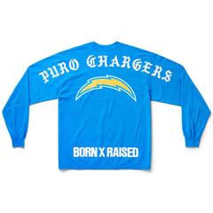 Born x Raised Unisex Long Sleeve Local T-Shirt - Los Angeles Chargers