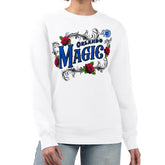 NBA Orlando Magic G-III 4Her by Carl Banks Women's Roses Fleece Tri-Blend Sweatshirt