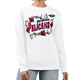 NBA New Orleans Pelicans G-III 4Her by Carl Banks Women's Roses Fleece Tri-Blend Sweatshirt