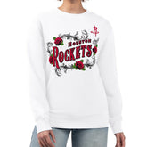 NBA Houston Rockets G-III 4Her by Carl Banks Women's Roses Fleece Tri-Blend Sweatshirt sale