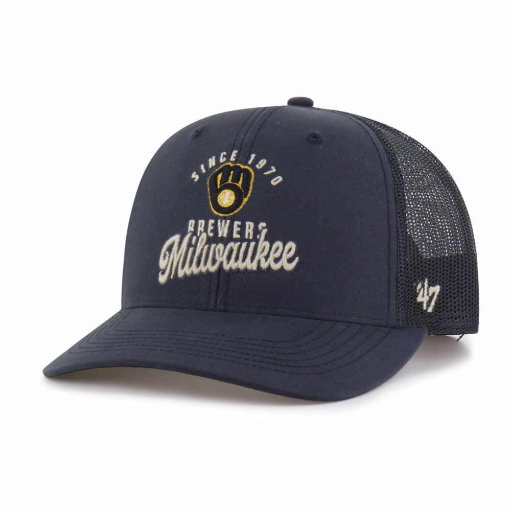 MLB Milwaukee Brewers '47 Pitstop Trucker Adjustable Hat