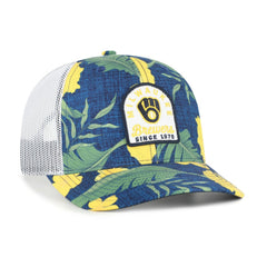 MLB Milwaukee Brewers '47 Beachside Adjustable Trucker Hat