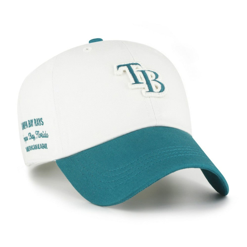 MLB Tampa Bay Rays '47 Contemporary Tonal Clean Up Adjustable Hat