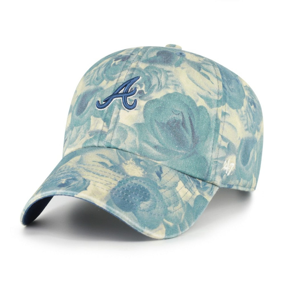 MLB Atlanta Braves '47 Women's Gardenia Clean Up Adjustable Hat