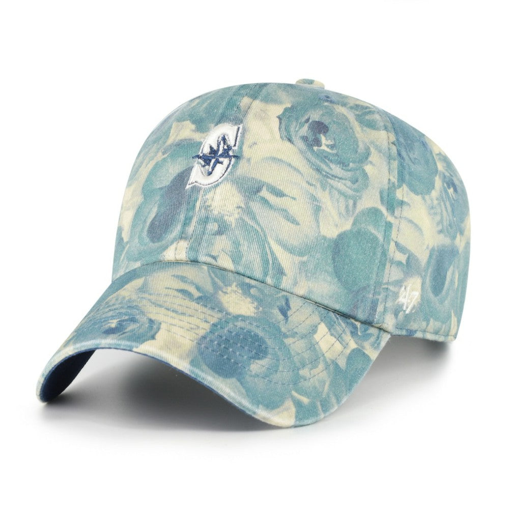 MLB Seattle Mariners '47 Women's Gardenia Clean Up Adjustable Hat