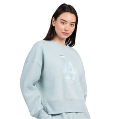 MLB Los Angeles Dodgers Starter Women's Pastels Boxy Fleece Sweatshirt
