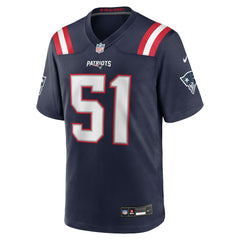 Jack Gibbens Team Game Jersey - New England Patriots