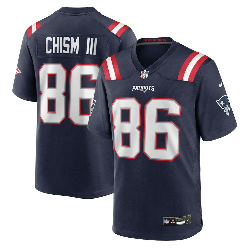 Efton Chism III Team Game Jersey - New England Patriots
