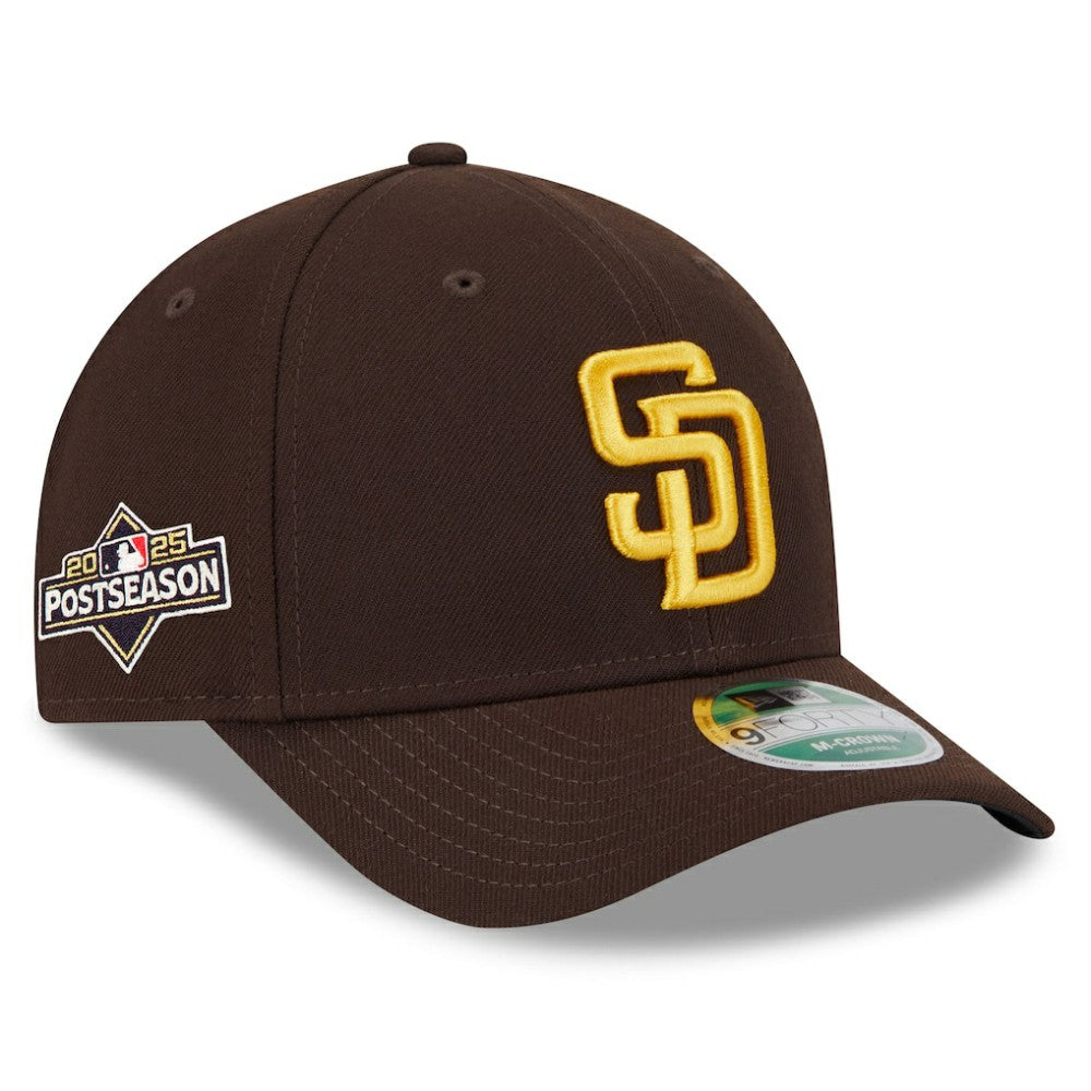 MLB San Diego Padres New Era 2025 MLB Postseason Side Patch 9FORTY Adjustable Hat