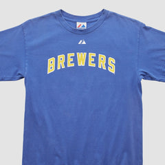 MLB Milwaukee Brewers Majestic 2000s T-Shirt