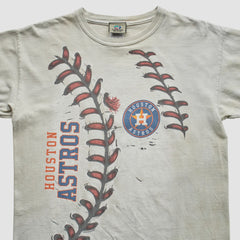 MLB Houston Astros Liquid Blue 2000s T-Shirt