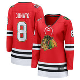 NHL Red Ryan Donato Chicago Blackhawks Fanatics Women's Centennial Breakaway Player Jersey