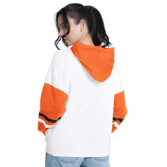 MLB Baltimore Orioles G-III 4Her by Carl Banks Women's Key Player Oversized Hooded Long Sleeve T-Shirt