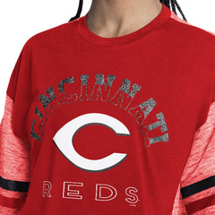 MLB Cincinnati Reds G-III 4Her by Carl Banks Women's Off-Season Oversized Top