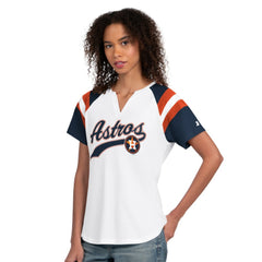MLB Houston Astros Starter Women's Game On Notch Neck T-Shirt
